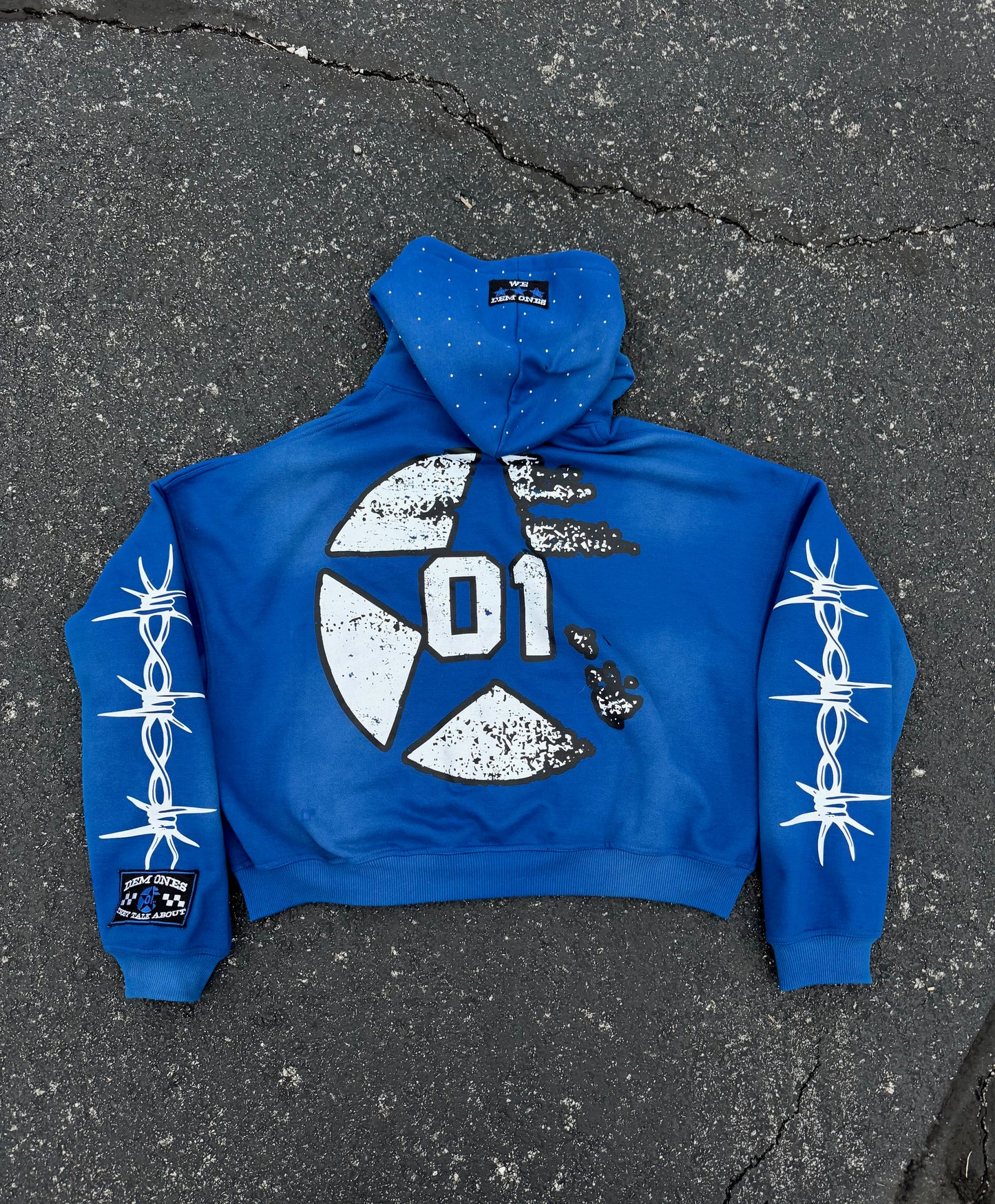 Blue UNO Zip Up