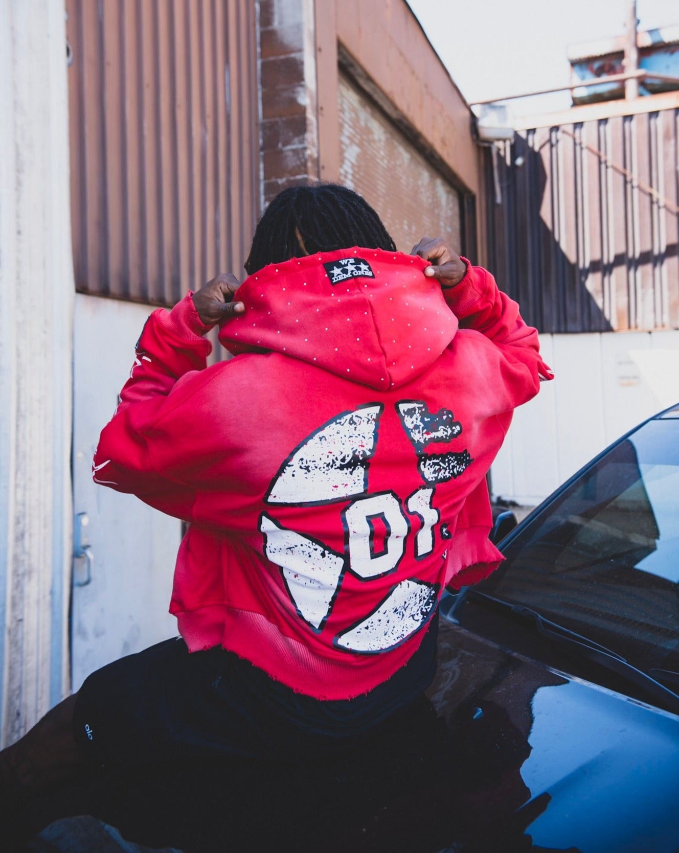 Red UNO zip up